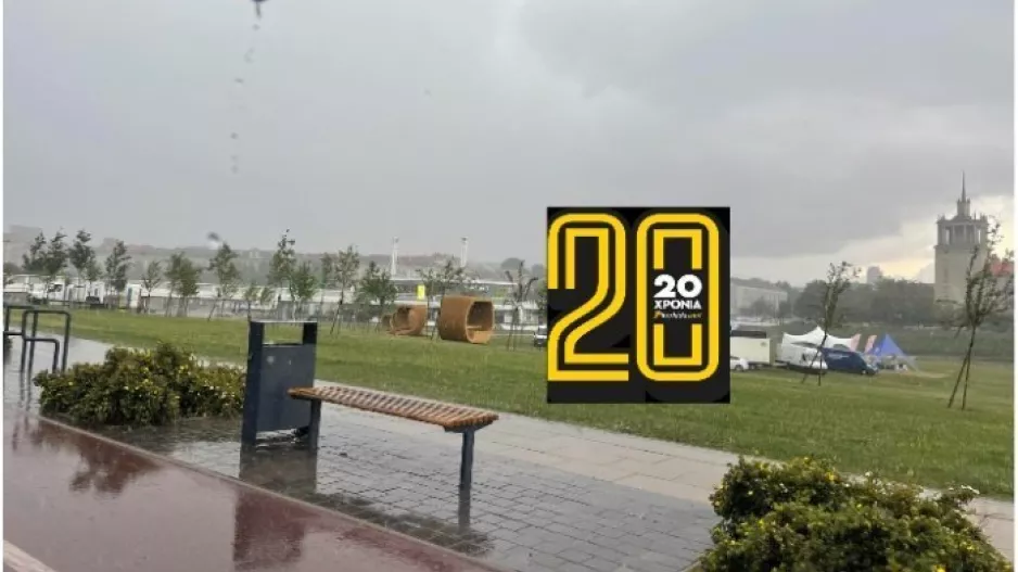 (Βίντεο/Φώτος) Βρέχει στο Βίλνιους 