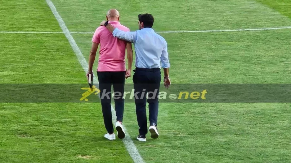 Ωραίο στο Zimbru Stadium/ Αγκαλιασμένοι στο γήπεδο Μαρτίν-  Γκαγιέγο