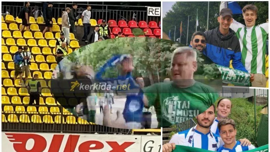 Παφίτες και Λιθουανοί, αντάλλαξαν κασκόλ και χειραψίες! (Bίντεο/Φώτος Kerkida)