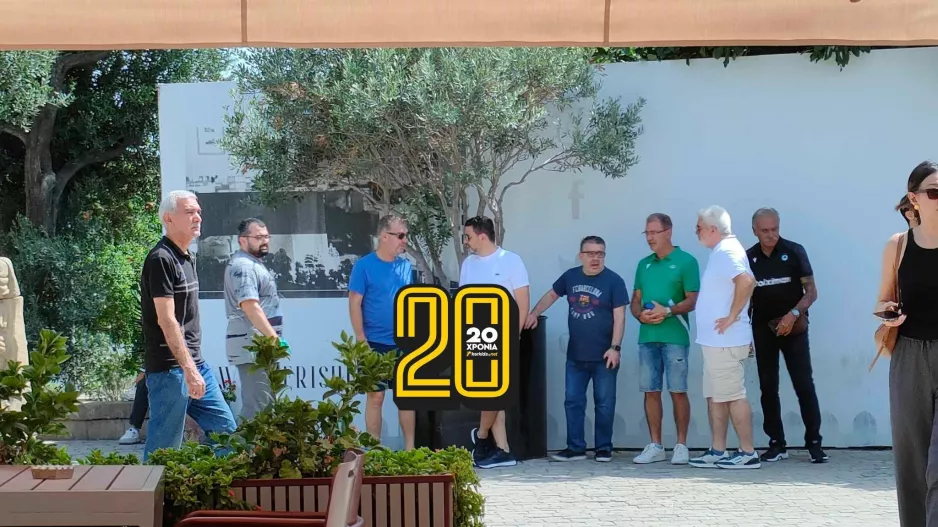 Ξεναγήθηκε... στο Μπακού ο Παπασταύρου και τα μέλη του ΔΣ (φώτος Kerkida)