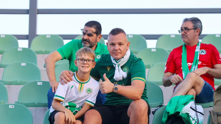 Ο κόσμος της Ομόνοιας στο "Ramaz Shengelia Stadium" (Φωτορεπορτάζ)