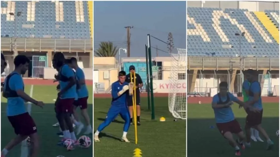 (Βίντεο) Πλάνα από την προπόνηση 