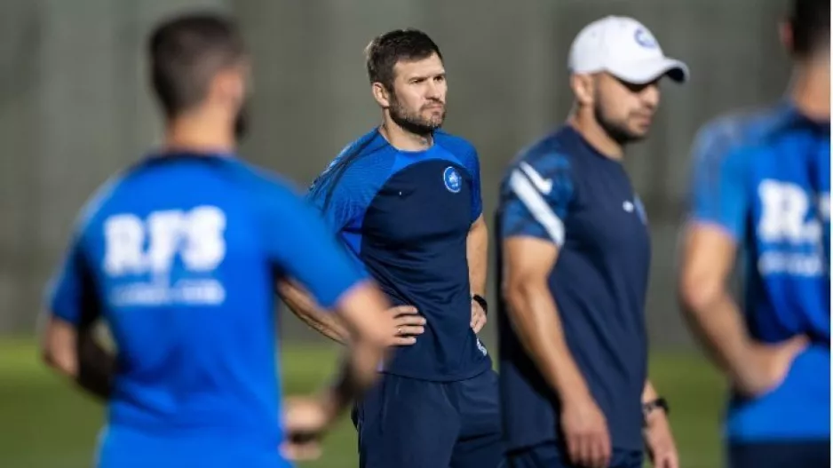 (Φώτος) Προπόνηση στην Λεμεσό για RFS Ρίγας 