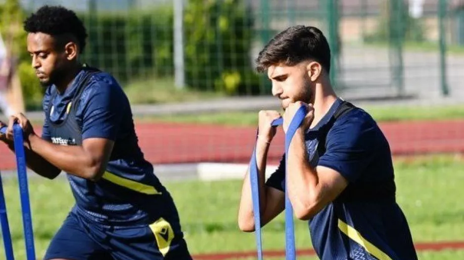 (Φώτος) ΑΕΛ/Training
