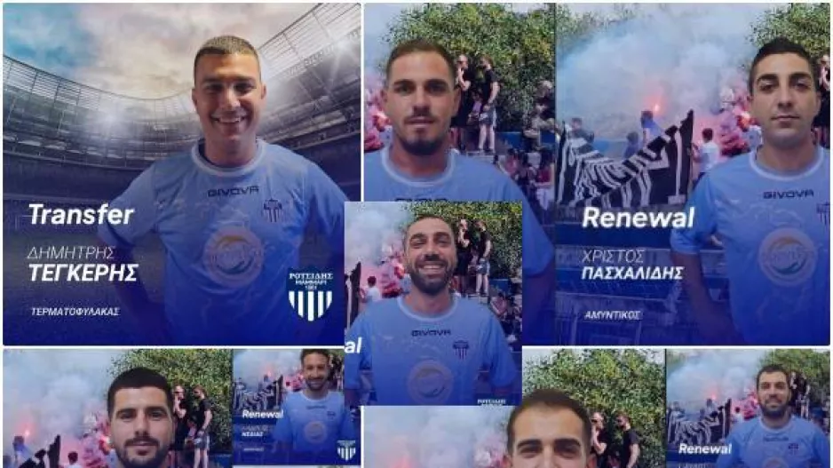 Ανανέωσε με 11 ποδοσφαιριστές