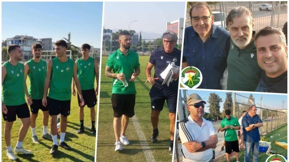 Φωτογραφίες από την προπόνηση