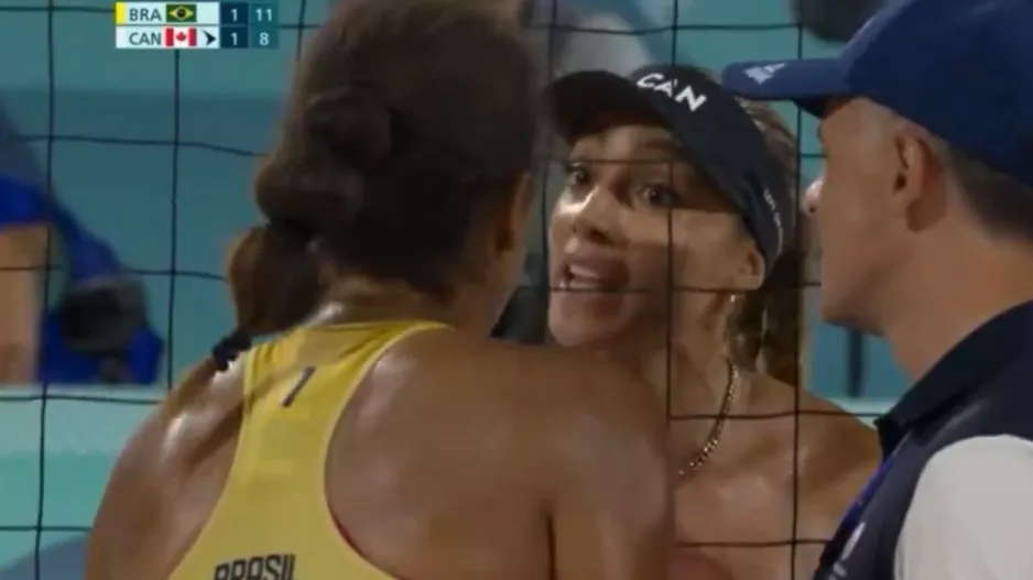 Τσακώθηκαν οι αντίπαλες στον τελικό Beach Volley και ο D.J έβαλε το "Imagine" του Τζον Λένον 