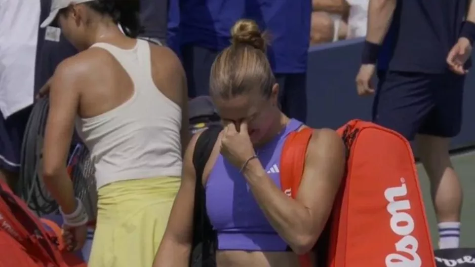 Πρόωρο τέλος στο US Open για τη Σάκκαρη λόγω τραυματισμού