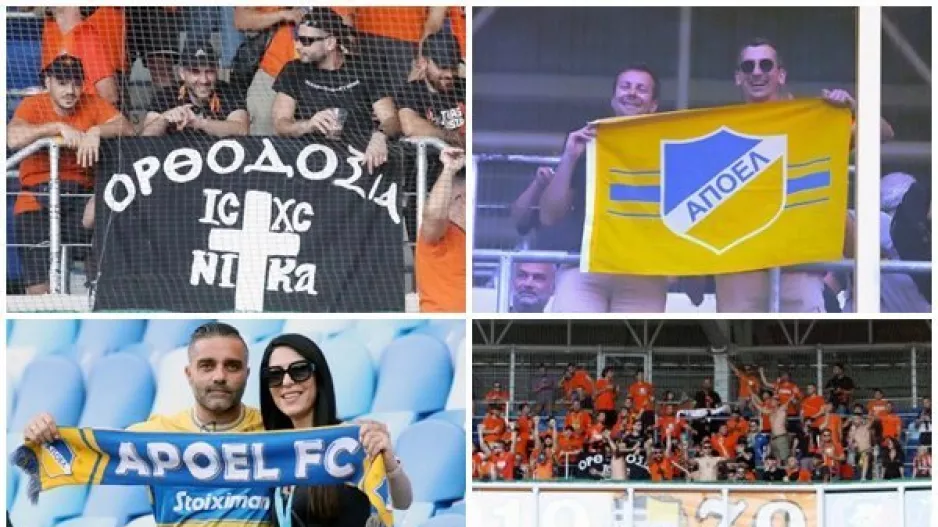 ΦΩΤΟΣ/ Οι ΑΠΟΕΛίστες στο "Národný futbalový štadión"
