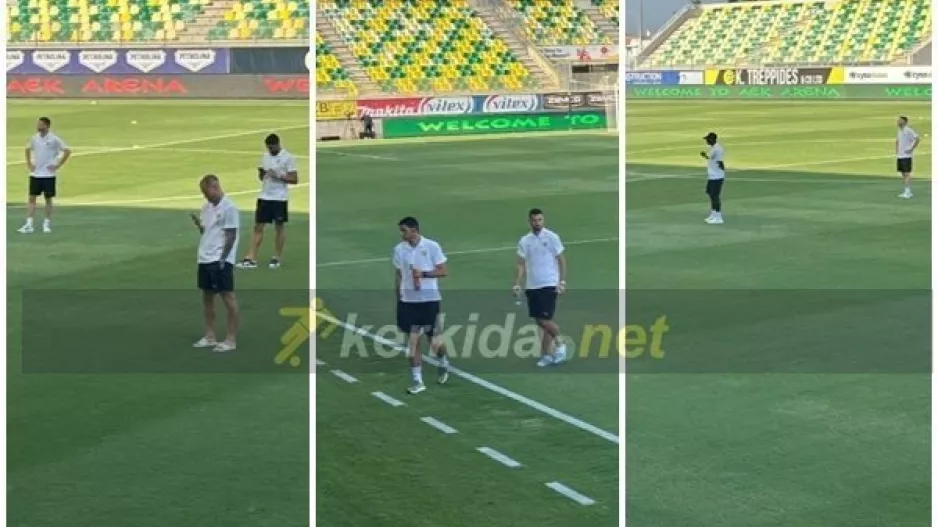 Η ΑΕΚ... στην ΑΡΕΝΑ (Φώτος)