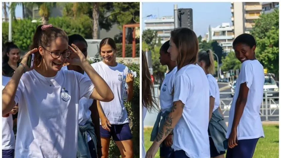 Για βόλτα... πριν τον τελικό!