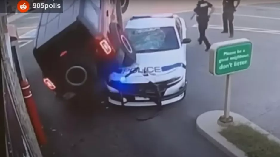 Κλέφτης πατάει περιπολικά -Η εντυπωσιακή προσπάθεια διαφυγής
