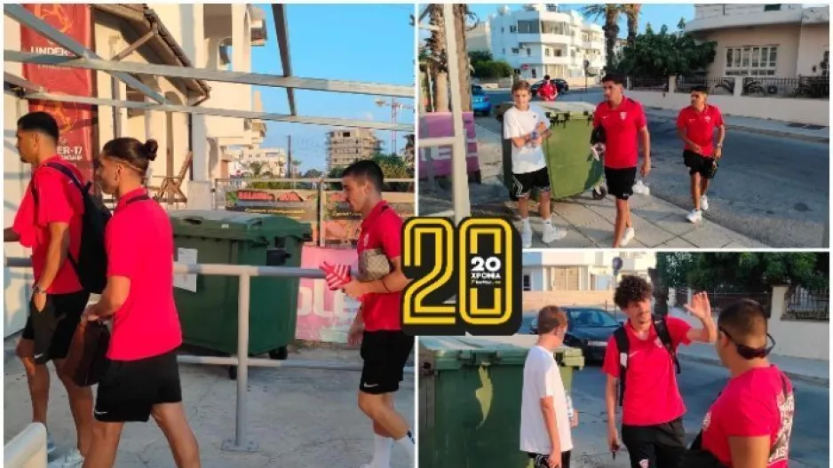 (Φώτος kerkida) Η άφιξη της Νέας Σαλαμίνας 