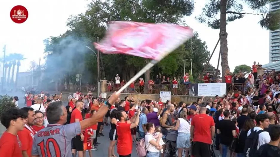 (ΒΙΝΤΕΟ) O χαμός για τα ευρωπαϊκά τρόπαια στη Λευκωσία
