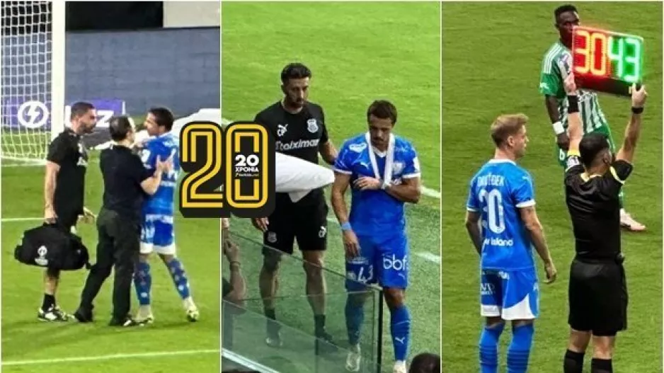 ΠΡΟΒΛΗΜΑ μόλις στο 2' ο Μάρκες/Μέσα ο Ντρόζντεκ