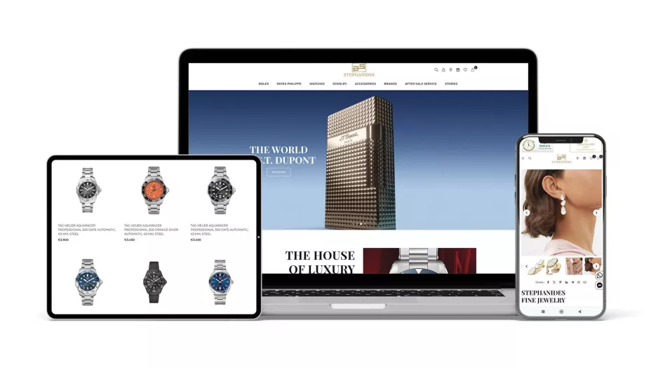 Η εταιρεία STEPHANIDES παρουσιαζει το πρωτο multi-brand site της για online αγορες!