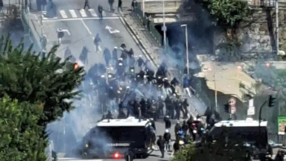 Σοβαρά επεισόδια στη Γένοβα πριν το μεγάλο ντέρμπι της Τζένοα με την Σαμπντόρια