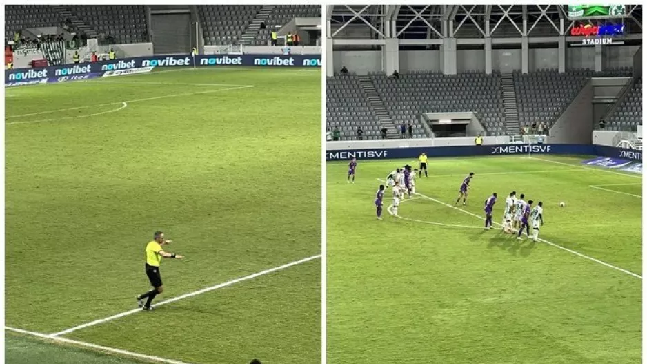 Δεύτερο πέναλτι για Άρη μέσω on-field review/Εύστοχος ο "Κβίλι"