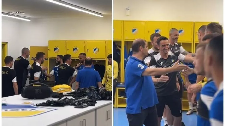 (ΒΙΝΤΕΟ) Η γνωριμία... Μανόλο-παίκτες