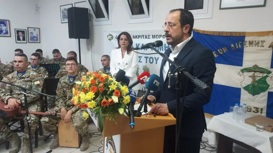 Εκδήλωση  Διγενή Μόρφου/ Χριστοδουλίδης: "Αναμμένη η φλόγα για την απελευθέρωση"