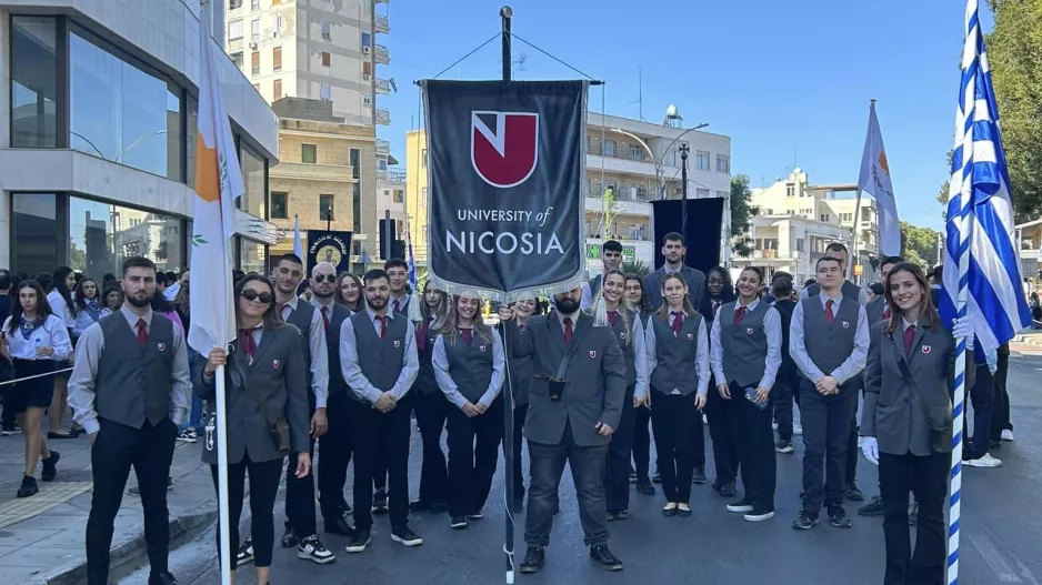 Παρέλασε το Πανεπιστήμιο Λευκωσίας