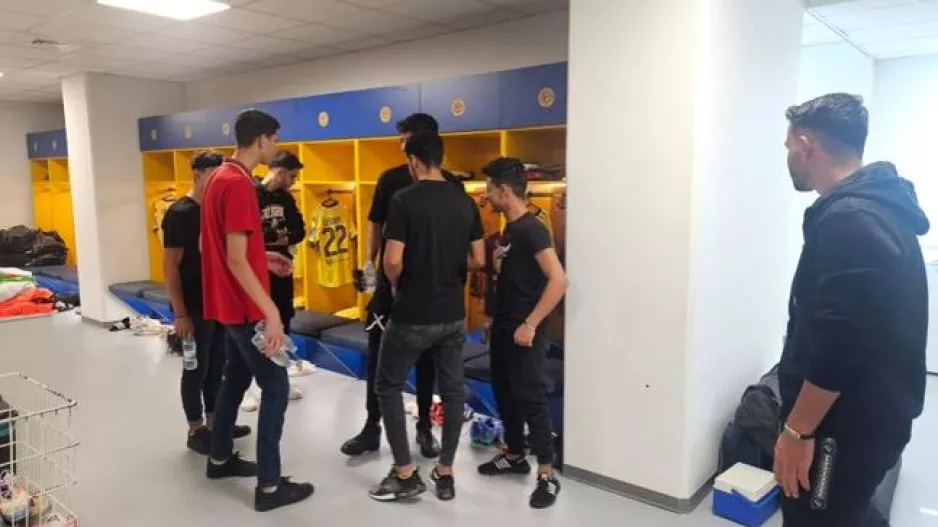 (AEΛ) Φιλοξενία ασυνόδευτων παιδιών με τον Εθνικό