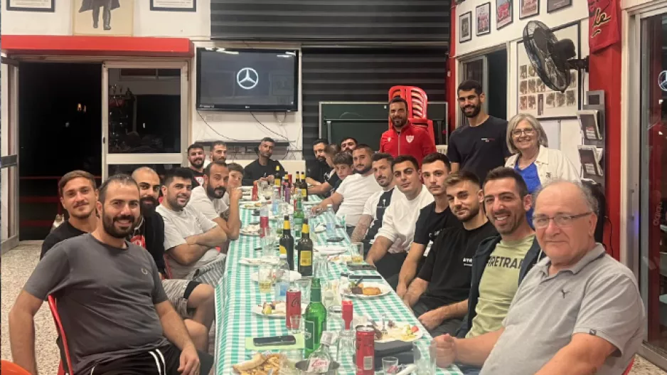 Δεξιώθηκε τους παίκτες στην παρουσία της Δημάρχου