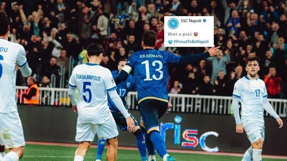 H Napoli με τους 5,2 εκ. ακόλουθους για... Κυπρο!!!