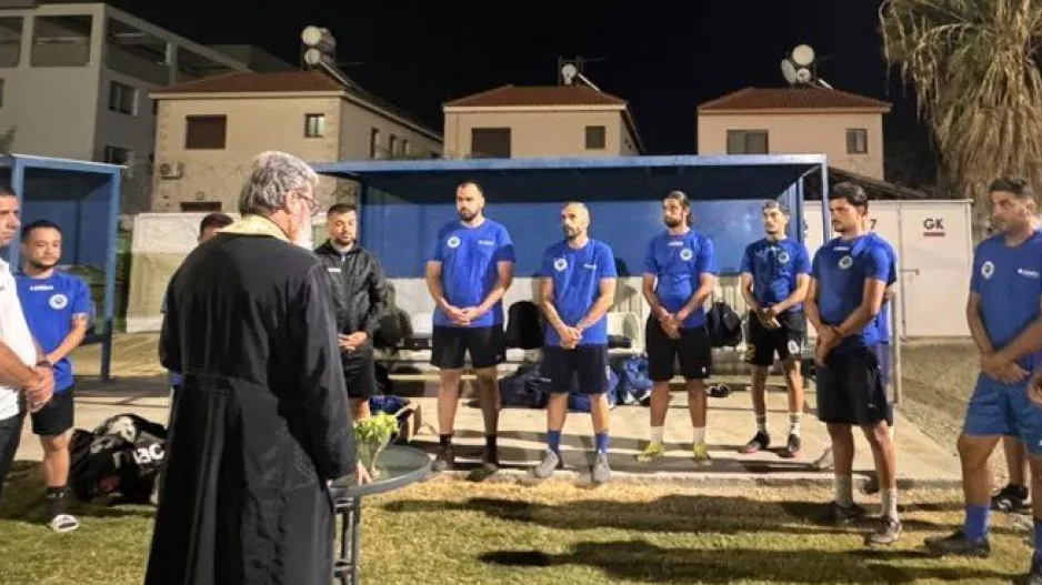 Αγιασμός πριν το νέο πρωτάθλημα (φώτος)