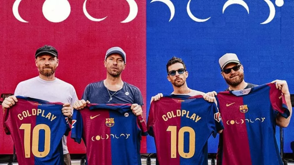 (Βίντεο) Μπαρτσελόνα: Με Coldplay η φανέλα του «clasico»