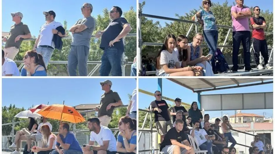 Ο κόσμος στο ΑΕΛ - ΑΠΟΕΛ Κ17  (Φώτος)