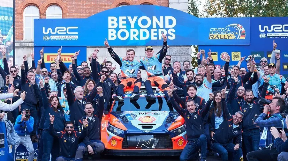 Η Hyundai θριάμβευσε στο Central European Rally!