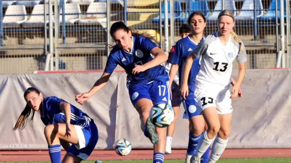 Ήττα της Εθνικής Νεανίδων Κ-19 από την Εσθονία