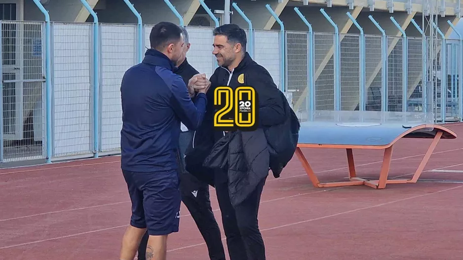 Με χαμόγελο... στα γνώριμα λημέρια ο Σατσιάς! (Φώτος Kerkida)