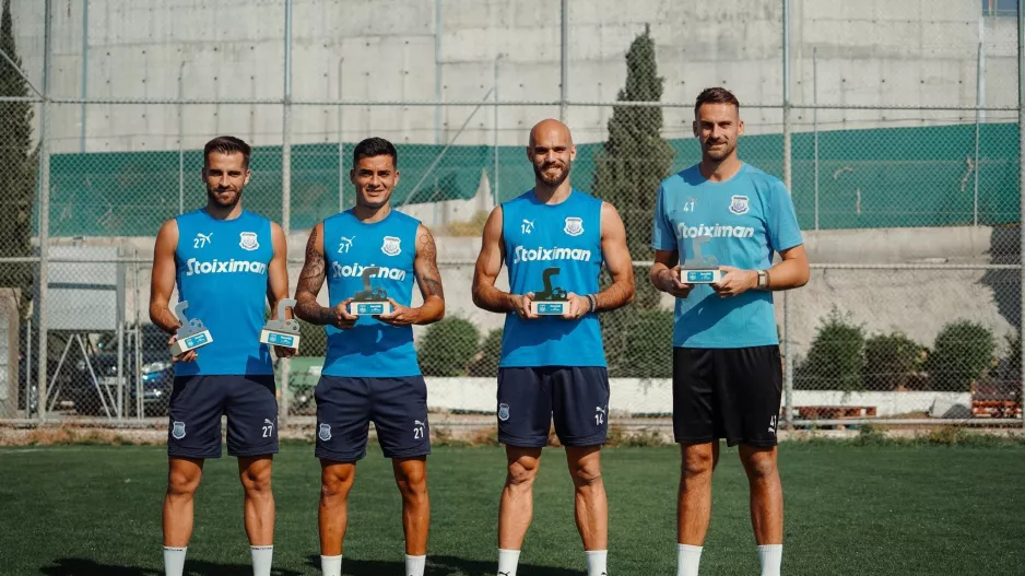 Οι "κυανόλευκοι" MVP (φώτος)