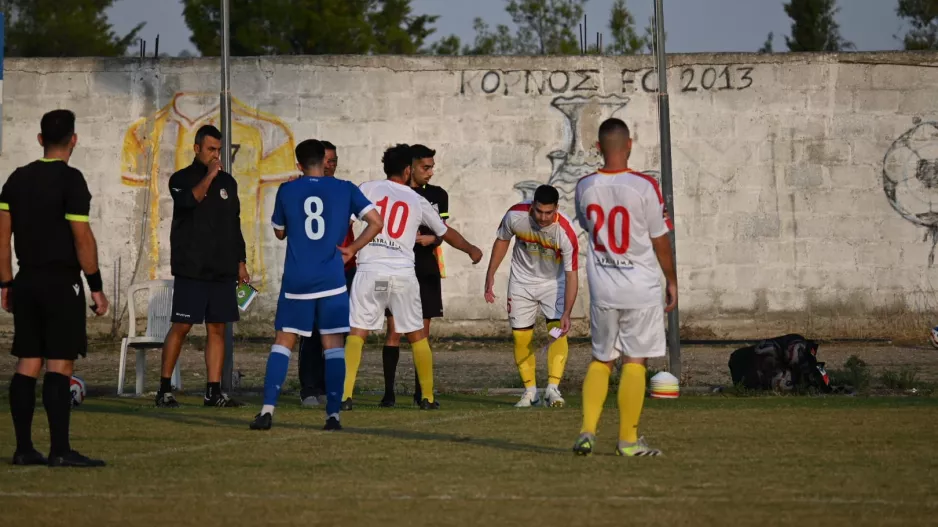 (Φωτορεπορτάζ) Κόρνος FC - Εθνικός Άσσιας