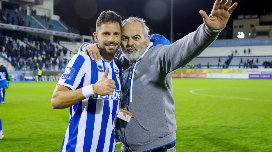 Ο Χριστόφορος με τον "χρυσό" σκόρερ!