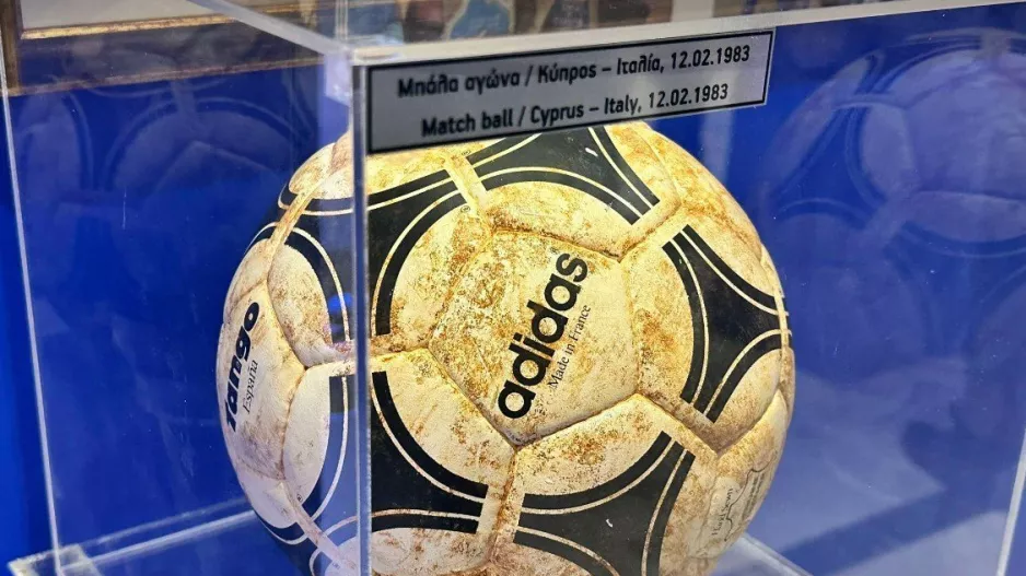Η ιστορική μπάλα... του Κύπρος - Ιταλία 1-1!