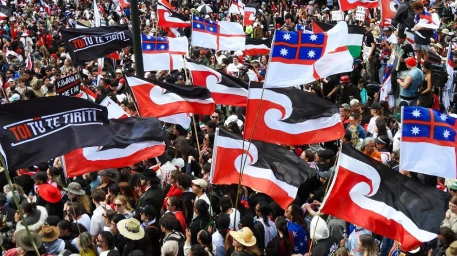 Βίντεο και φωτογραφίες από την ιστορική πορεία των Μαορί στη Νέα Ζηλανδία