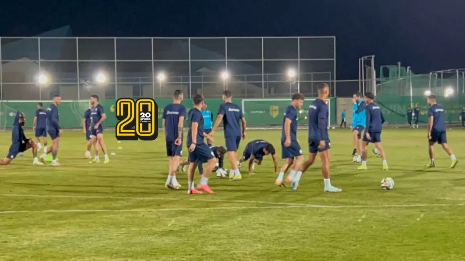 (Βίντεο/Φώτος kerkida) Η τελευταία προπόνηση της Εθνικής πριν τη Λιθουανία
