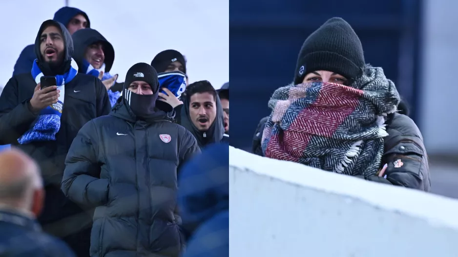 (Φώτος) Ο κόσμος στο παγωμένο... Δασάκι