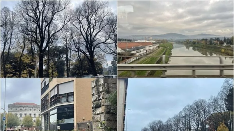 (Φώτος Kerkida) Φλωρεντία/Πρώτες εικόνες (Συννεφιά - Προηγήθηκε βροχή)