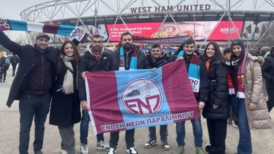 Η σημαία της Ένωσης, στο London Stadium! 