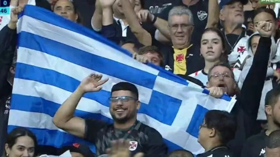 Tρέλα στη Βάσκο για Μαρινάκη – Με ελληνικές σημαίες στο γήπεδο (βίντεο)