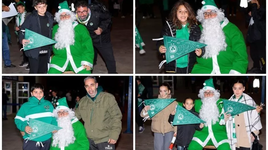 (ΦΩΤΟΣ) Σε... δράση ο πράσινος Άγιος Βασίλης!