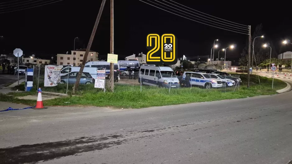 Έντονη παρουσία της Αστυνομίας (φώτος Kerkida)