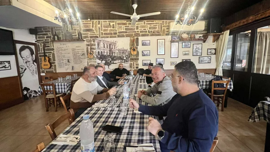 Δεξίωση στους δημοσιογράφους