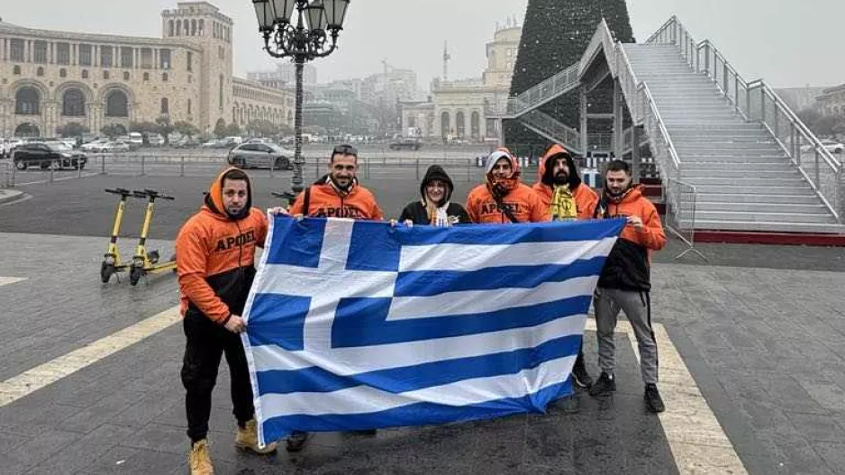 Με την Ελληνική σημαία στην Αρμενία