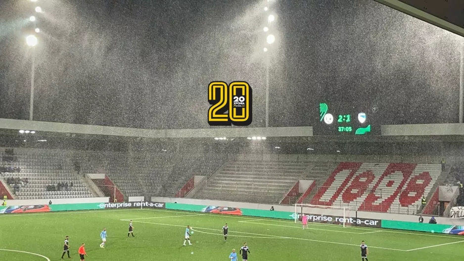 (ΒΙΝΤΕΟ Kerkida) Λευκό τοπίο στο "Arena Thun"!