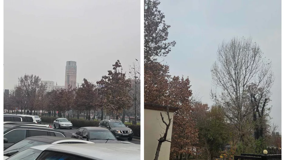 Πρωινό στην Αρμενία με κρύο, συννεφιά και ομίχλη (φώτος kerkida)